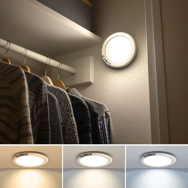 Genopladelig loftlampe med bevægelsessensor