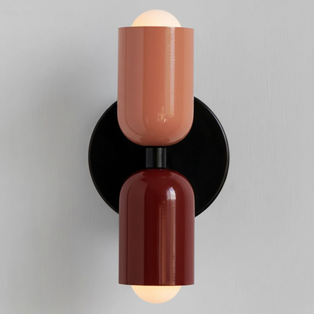 Eclipse Glow – Vintage Moderne Væglampe med Dobbeltsidet LED-belysning