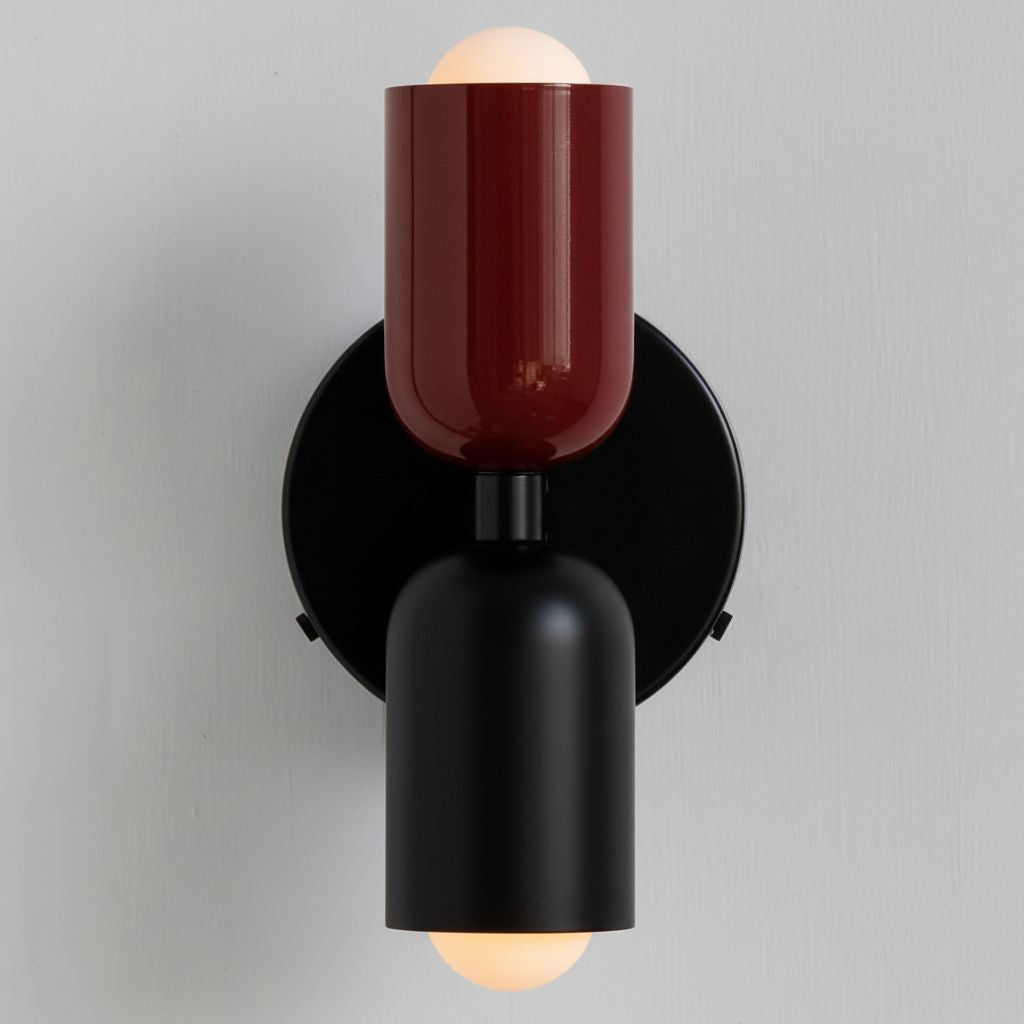 Eclipse Glow – Vintage Moderne Væglampe med Dobbeltsidet LED-belysning