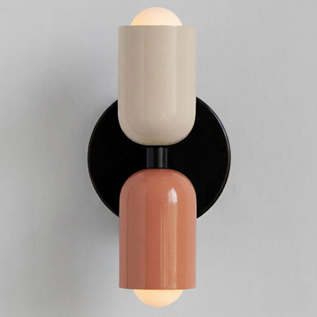 Eclipse Glow – Vintage Moderne Væglampe med Dobbeltsidet LED-belysning