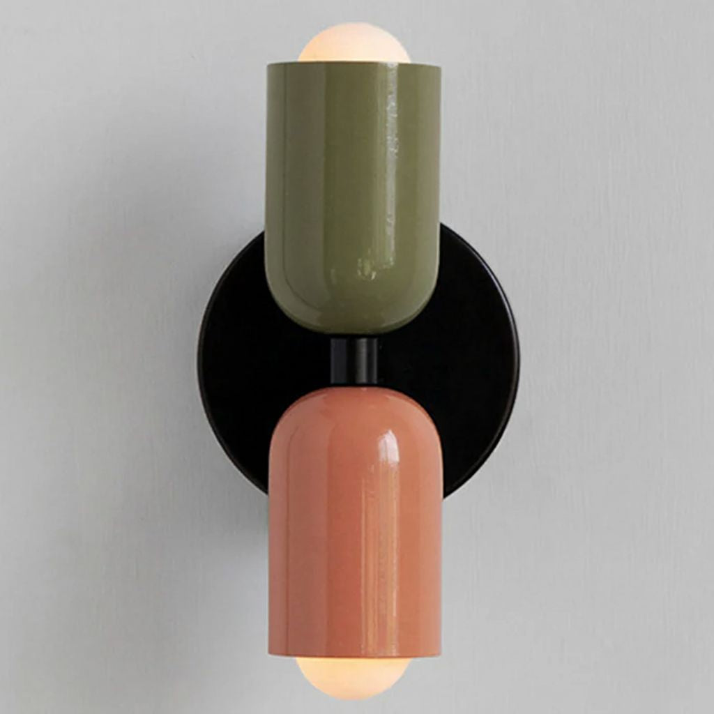 Eclipse Glow – Vintage Moderne Væglampe med Dobbeltsidet LED-belysning