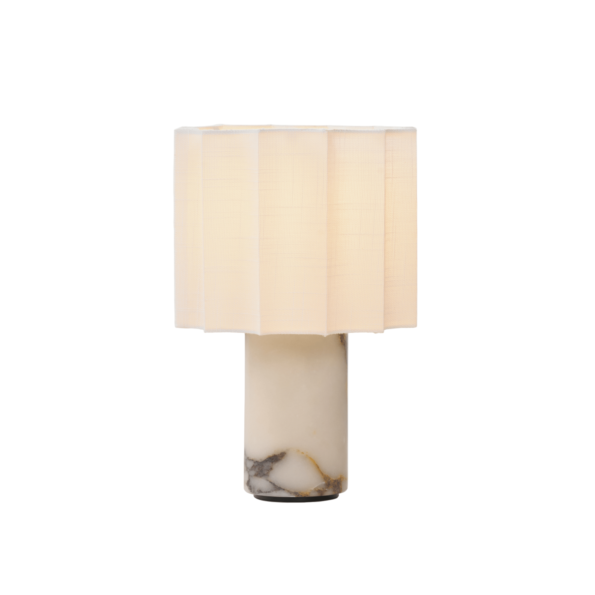 Bordlampe i marmor med LED – elegant lampe med varm belysning