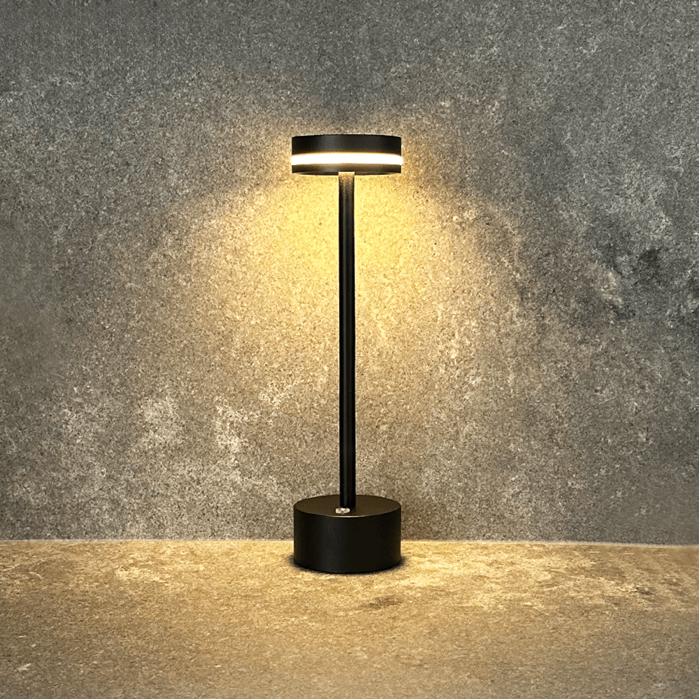 Trådløs bordlampe med touch – dæmpbar LED lampe med lang batteritid