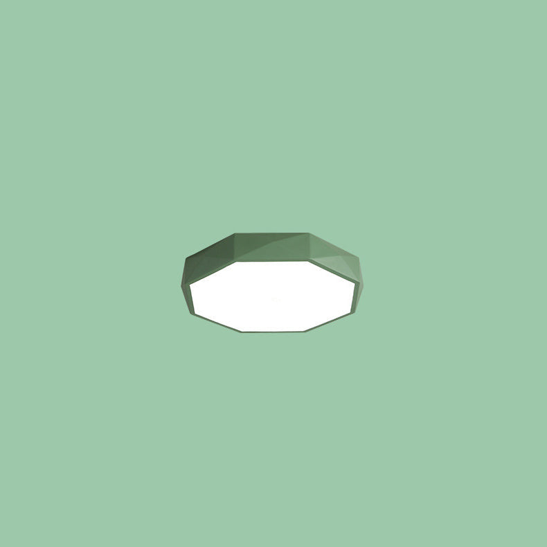 Moderne skandinavisk LED-loftlampe i abstrakt design