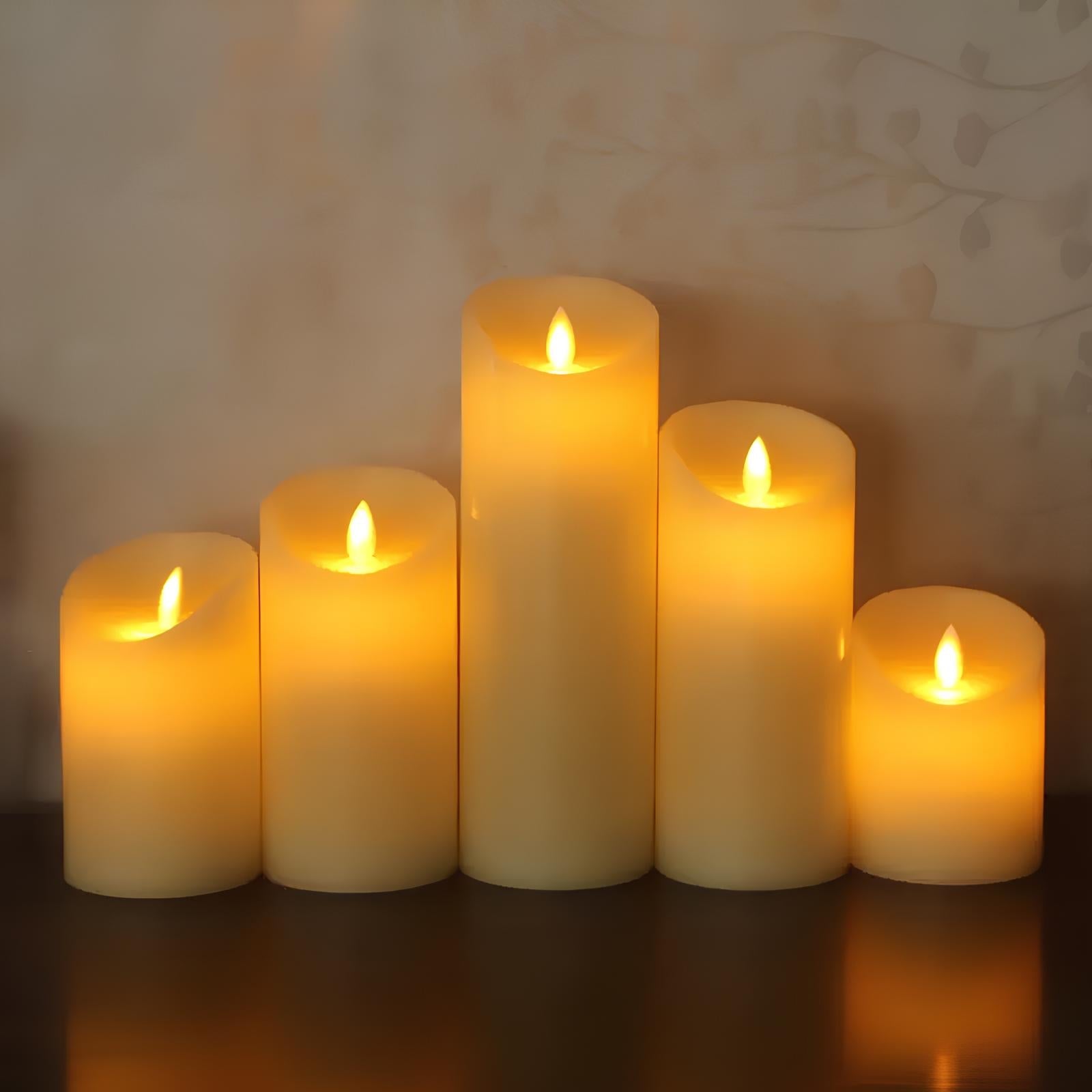 Flammefri LED lys med varm belysning – stemningsfuld og sikker dekoration