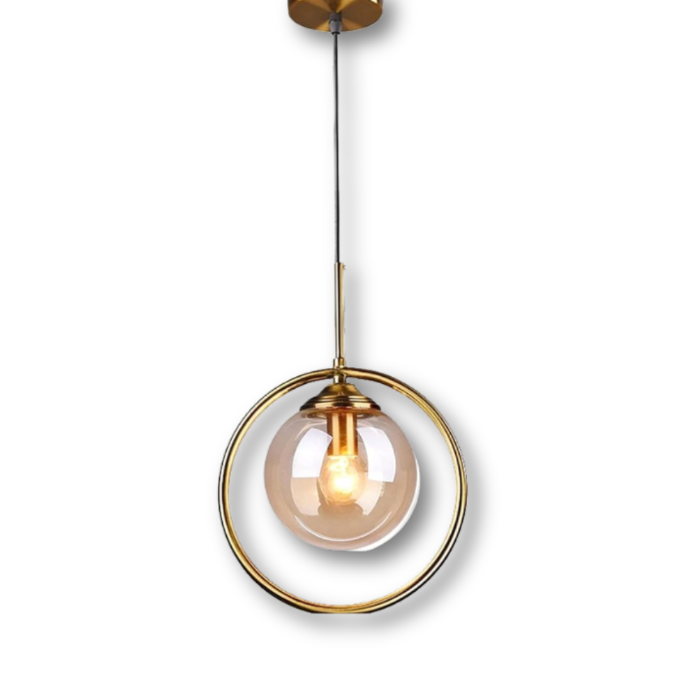 Lunara Pendellampe – Nordisk Pendellampe i Glas med LED-belysning