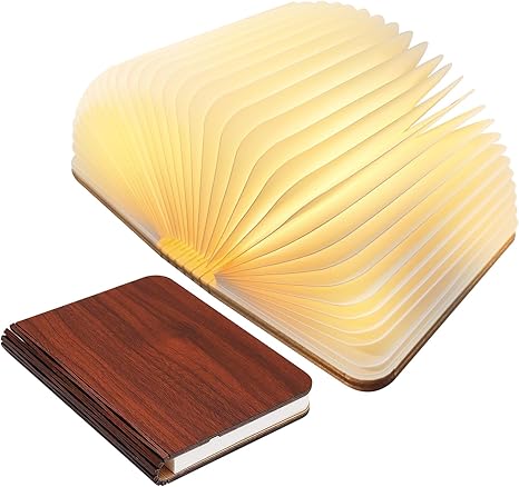 Boglampe med LED lys og sensorstyring – trådløs designlampe