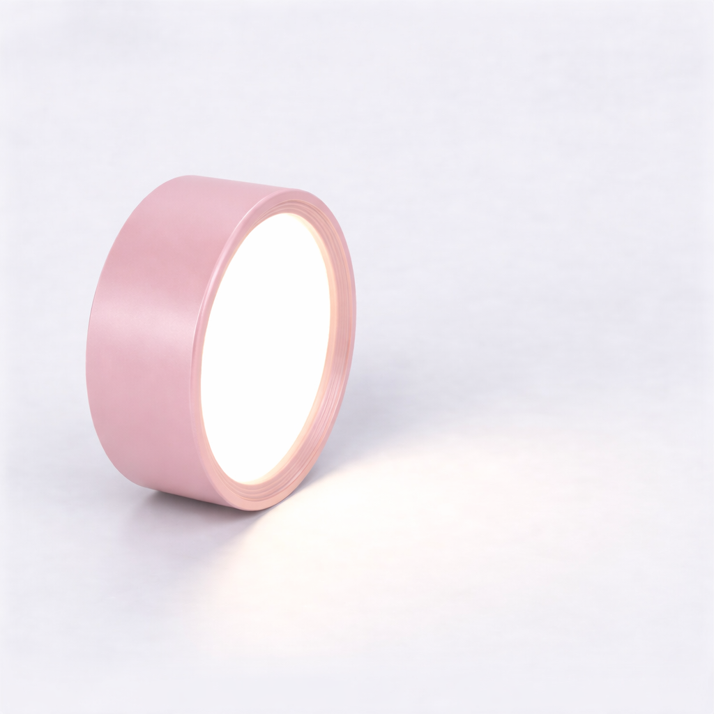 AluminBeam – Ultra Slim Rund LED Loftlampe i Aluminium