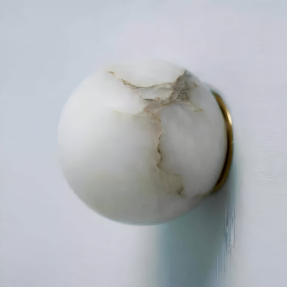 Marmor væglampe i alabaster design – elegant og tidløs belysning