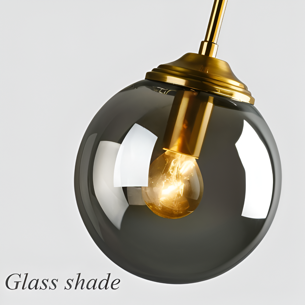 Vetrovia Væglampe – Glas- og Metal Væglampe i Retro Industrielt Design