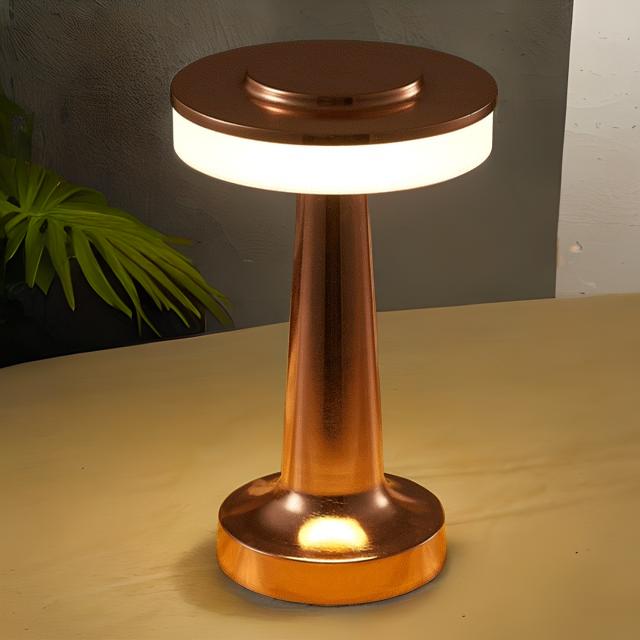 Lunivo Bordslampe – Trådløs LED Bordslampe med Touchsensor og Genopladeligt Batteri