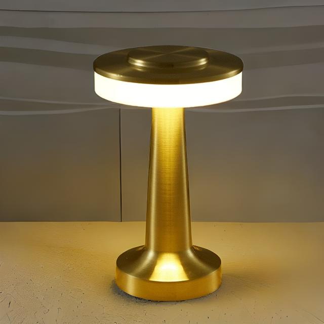 Lunivo Bordslampe – Trådløs LED Bordslampe med Touchsensor og Genopladeligt Batteri