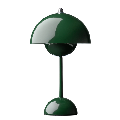 Le Refuge – Dæmpbar Trådløs Bordlampe med Elegant Urtepottedesign