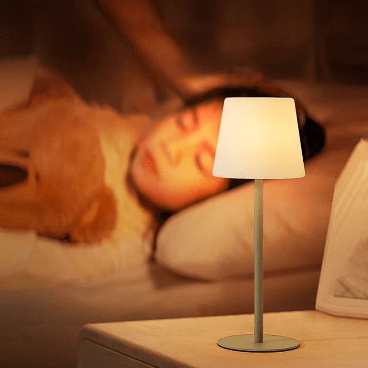 Trådløs LED bordlampe – genopladelig lampe med moderne design