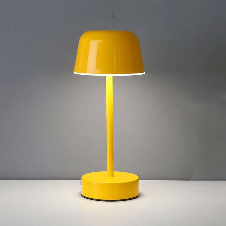Trådløs genopladelig bordlampe med 3 lysfarver