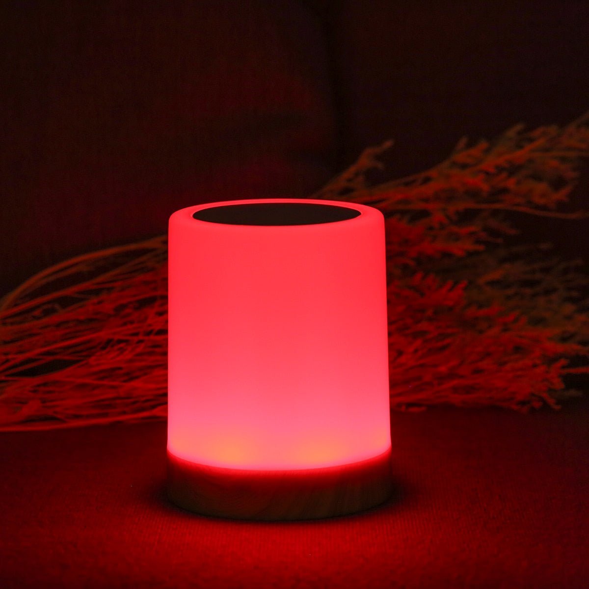 Bærbar LED-bordlampe med touch og dæmpning