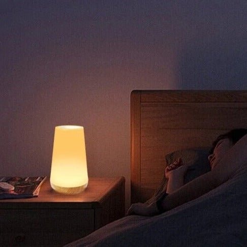 Bærbar LED-bordlampe med touch og dæmpning