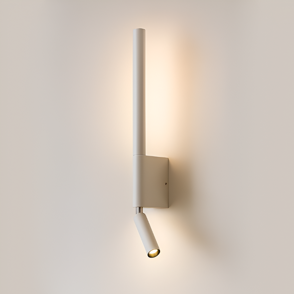 Flexora Beam Væglampe – Minimalistisk LED Væglampe i Aluminium med 330° Rotation