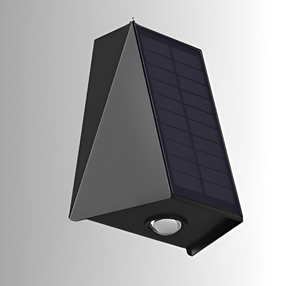 Solcelle væglampe udendørs – LED up & down lampe IP54