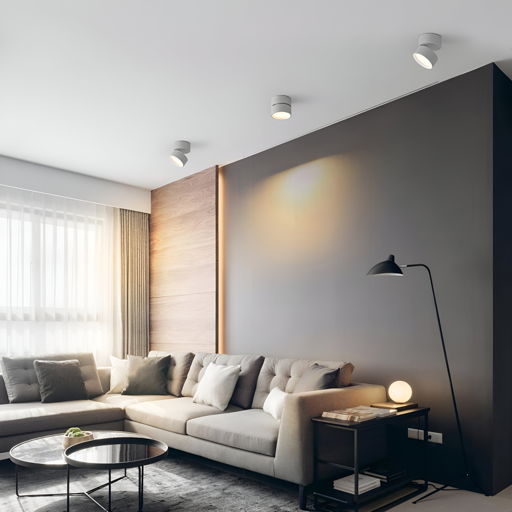 Alviro – Justerbar Moderne LED Spot Loftlampe i Aluminium