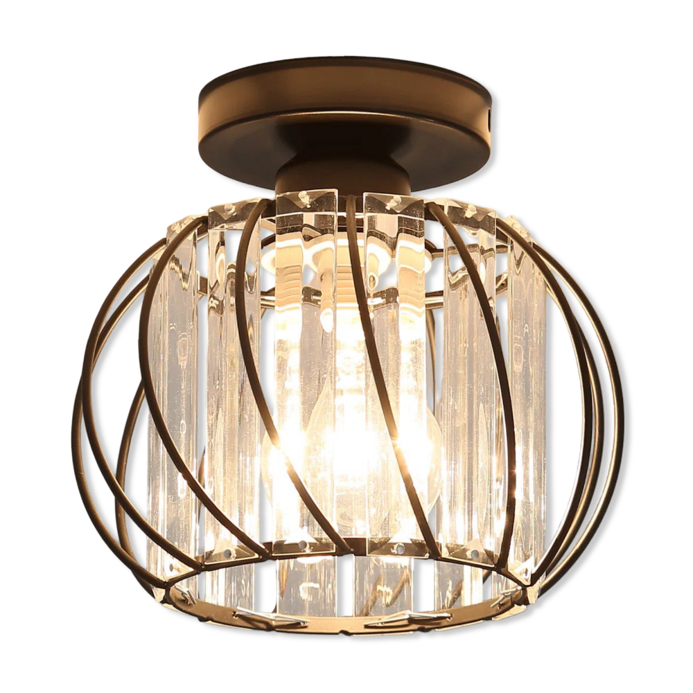 Glasora – Skandinavisk Taklampa i Glas med Minimalistisk Design