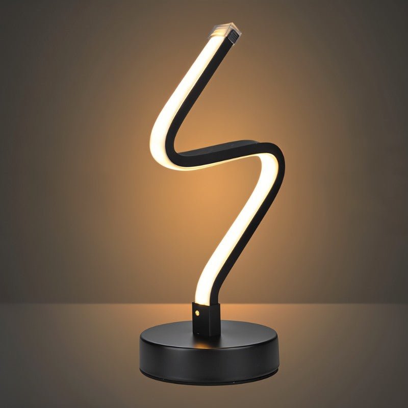 Lunéa – Elegant Genopladelig Bordlampe med Touchkontrol
