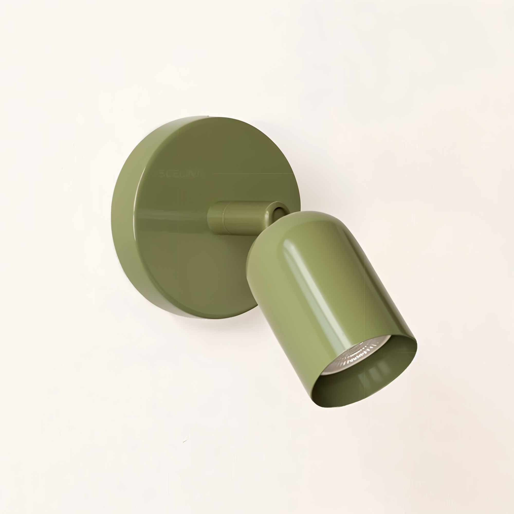 Coluro Väglampe – Farverig Halvcylindrisk LED Væglampe i Macaron Design