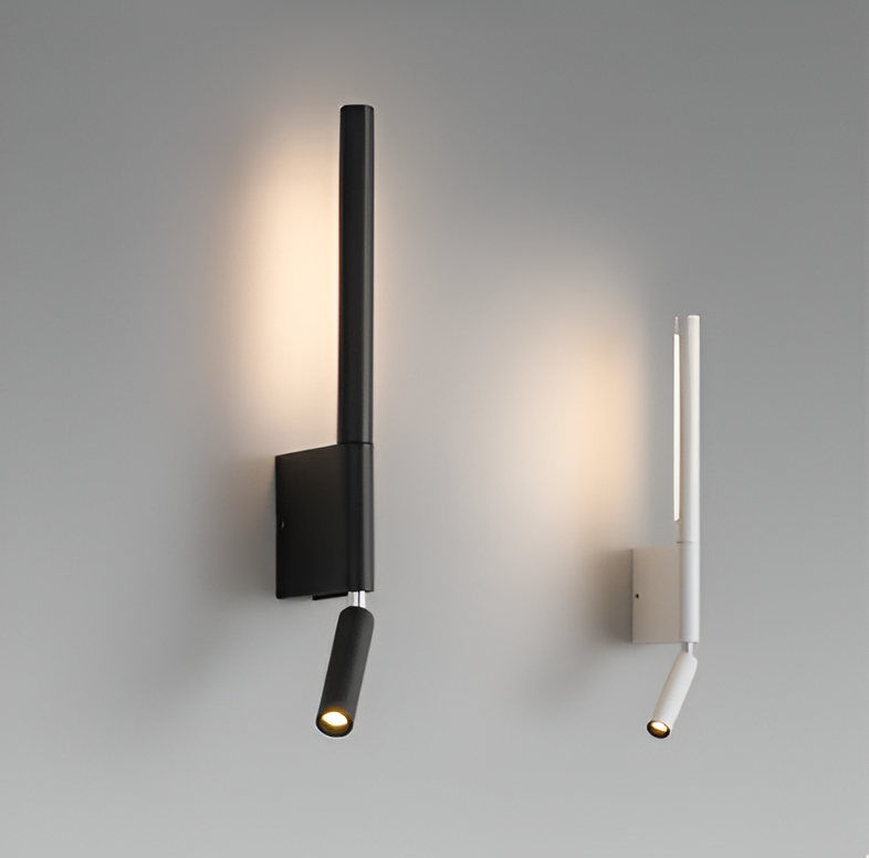 Flexora Beam Væglampe – Minimalistisk LED Væglampe i Aluminium med 330° Rotation