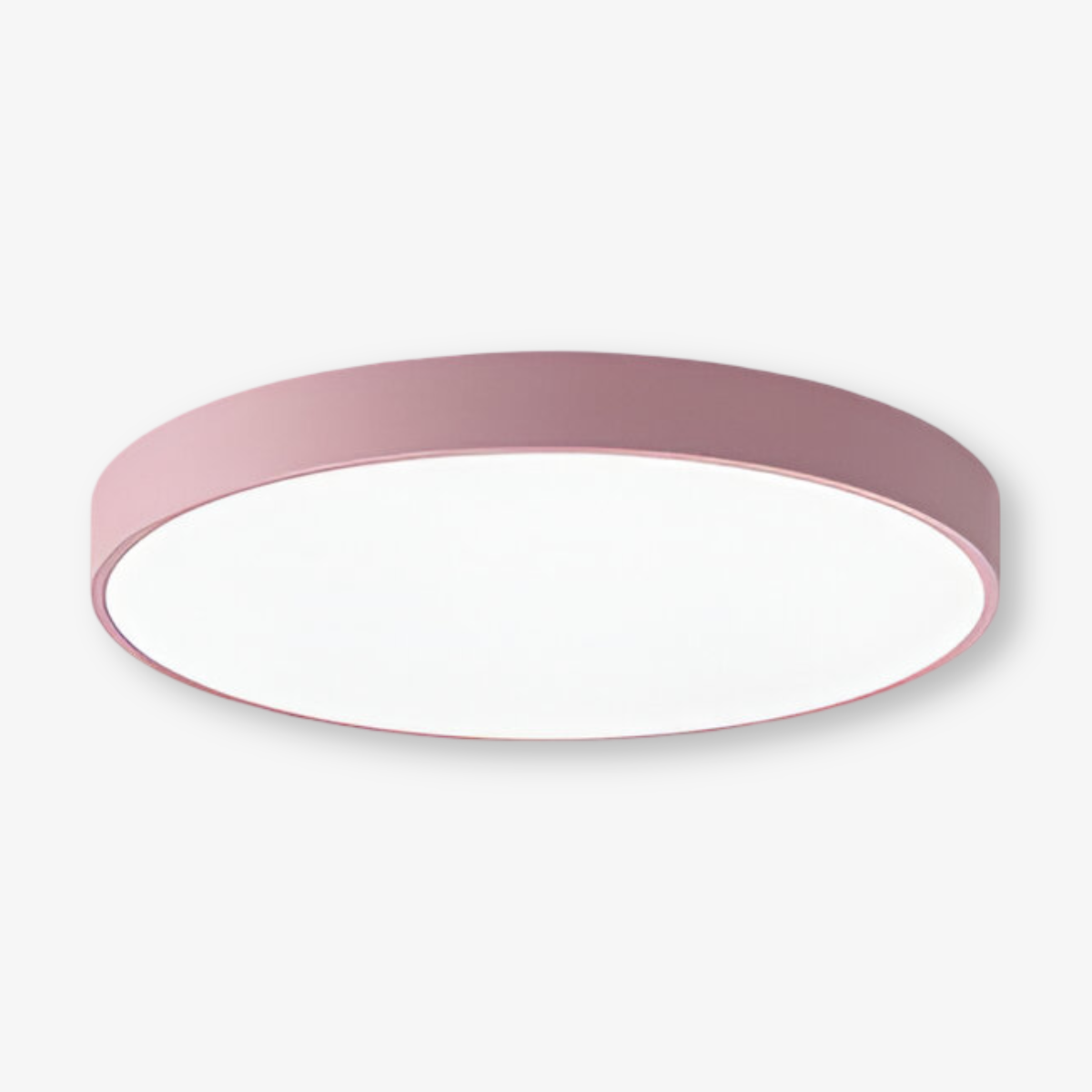 Rund LED loftlampe i macaron stil – moderne plafondlampe