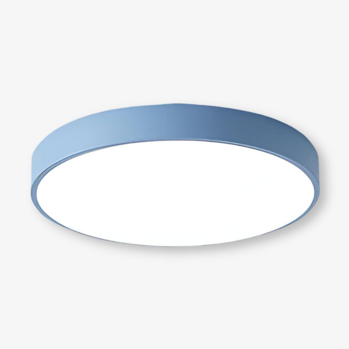 Rund LED loftlampe i macaron stil – moderne plafondlampe