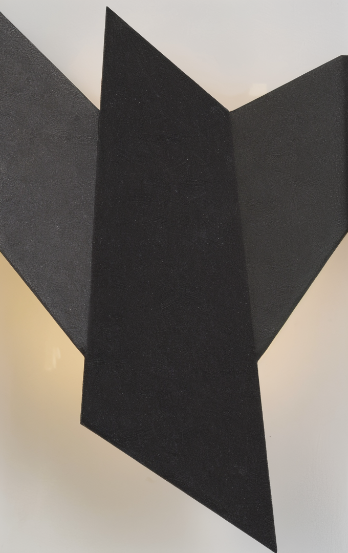 Japansk væglampe med origami fugledesign – moderne væglampe
