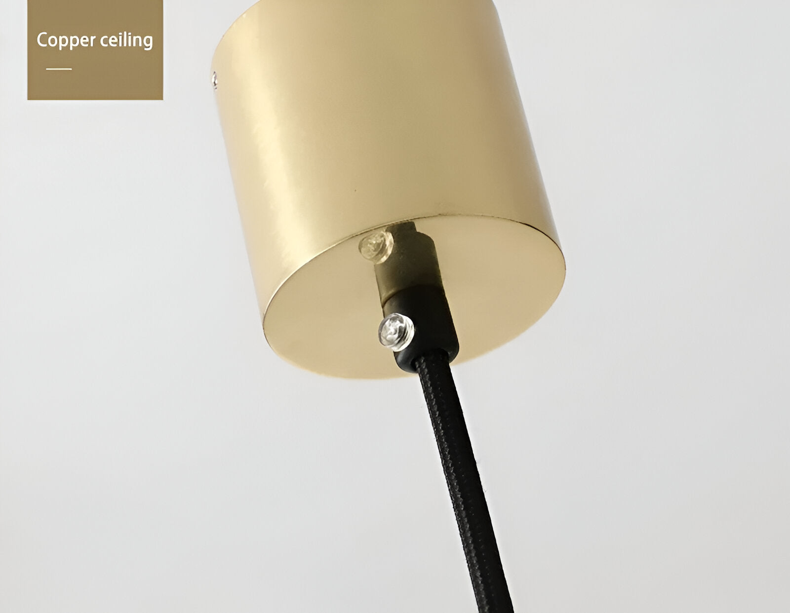 Farverig glas pendellampe – nordisk macaron design med dæmpbar LED