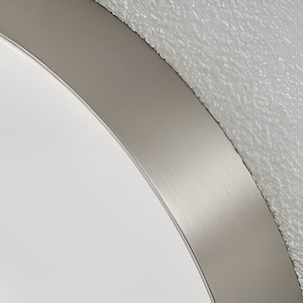 Rund væglampe i riflet glas – rav eller hvid LED lampe