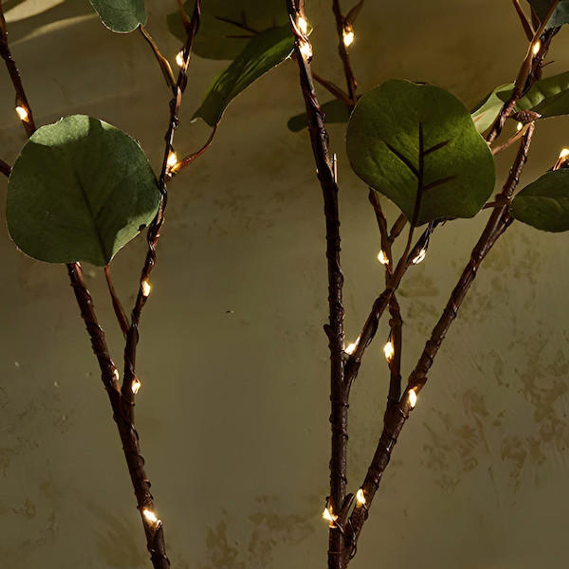 LED grenlampe 70 cm – dekorativ lampe med fleksible grene og varmt lys