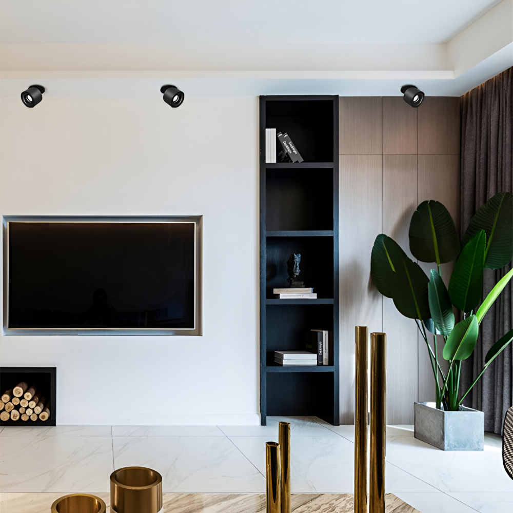 Justerbar LED downlight i aluminium – moderne loftbelysning