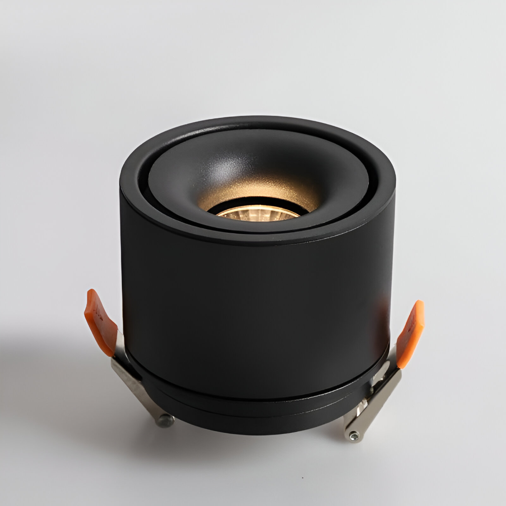 Justerbar LED downlight i aluminium – moderne loftbelysning