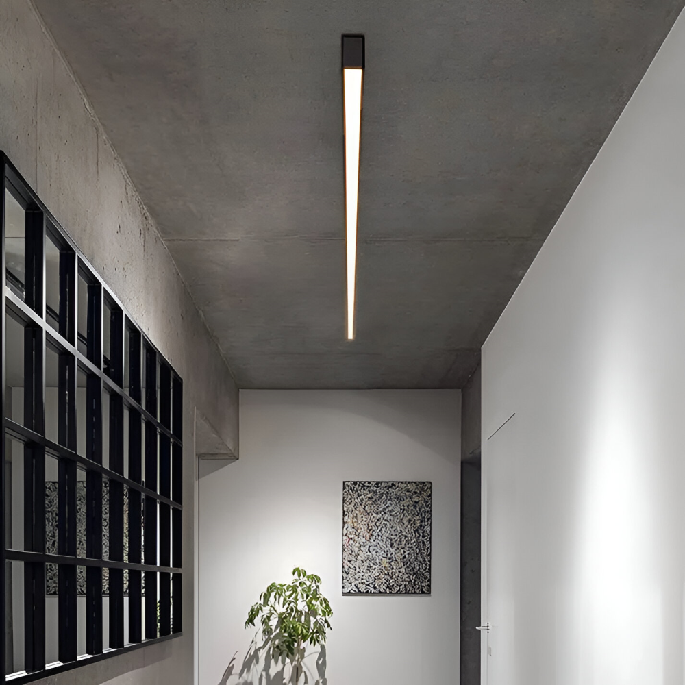 LineaLux Loftlampe – Moderne Lineær LED Loftlampe med Justerbart Lys