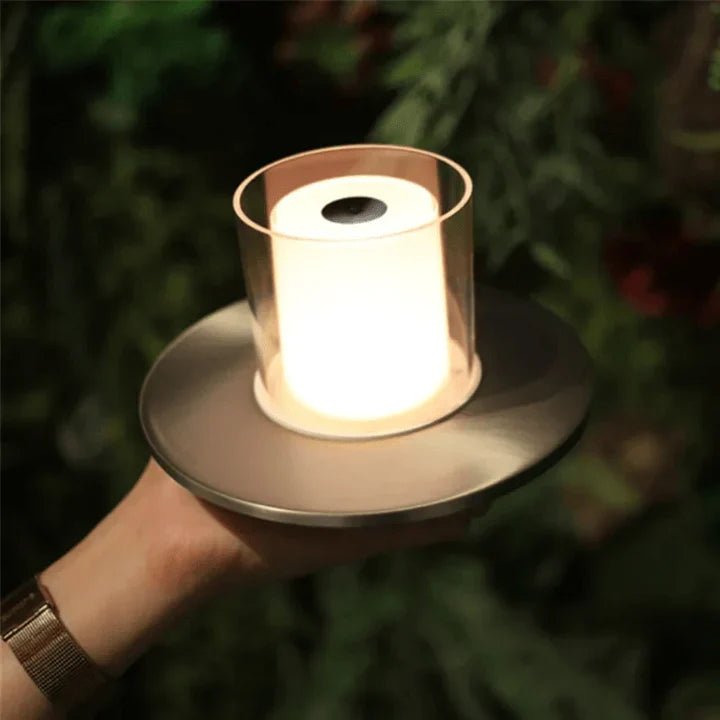 LED stearinlys lampe varm hvid – sikker dekorationslampe USB