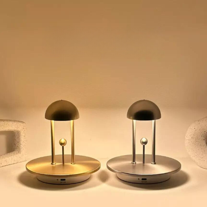 Trådløs bordlampe med touchkontrol – dimbar designlampe