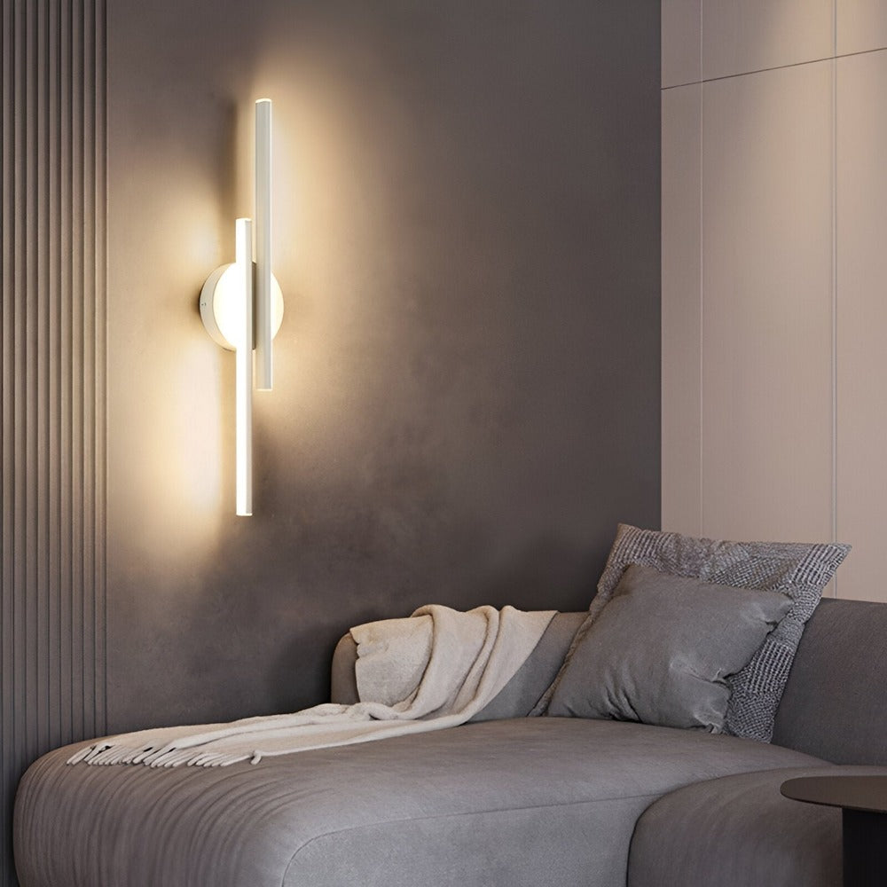 VeloraLine – Modern Væglampe i Minimalistisk Aluminiumdesign