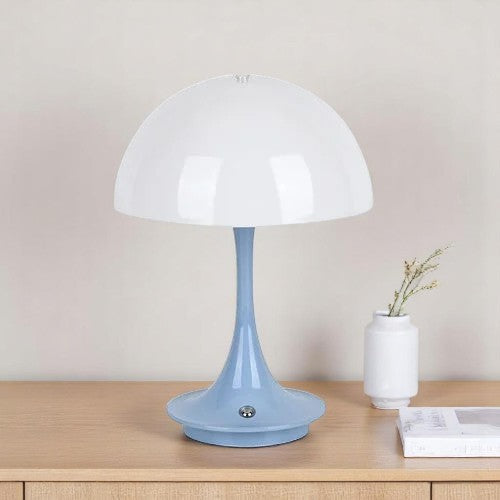 Trådløs svampeformet LED-bordlampe med touch