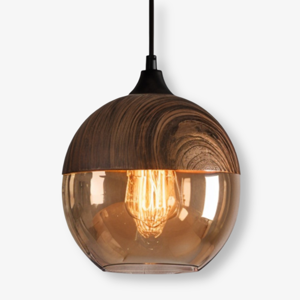 Glasoria Pendel – Retro Moderne Pendellampe i Glas