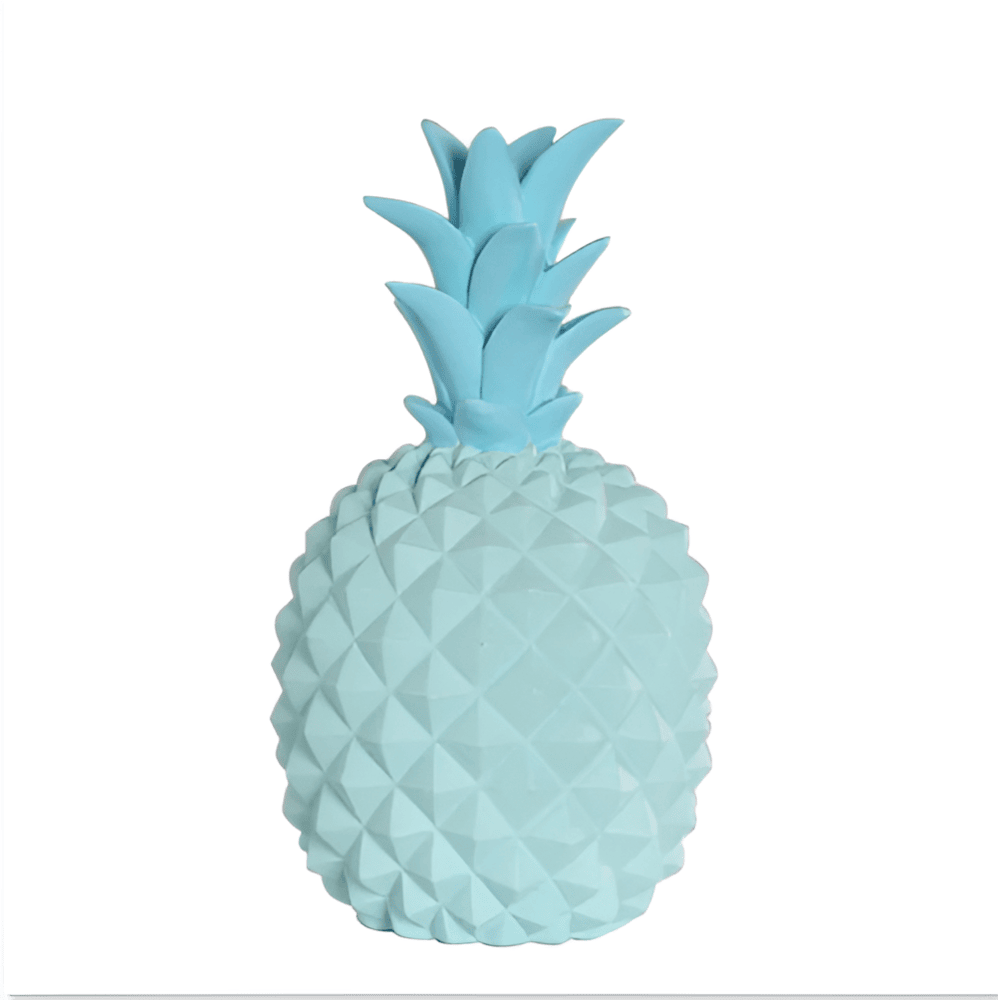 Ananas sparebøsse i resin – dekorativ og elegant opbevaring