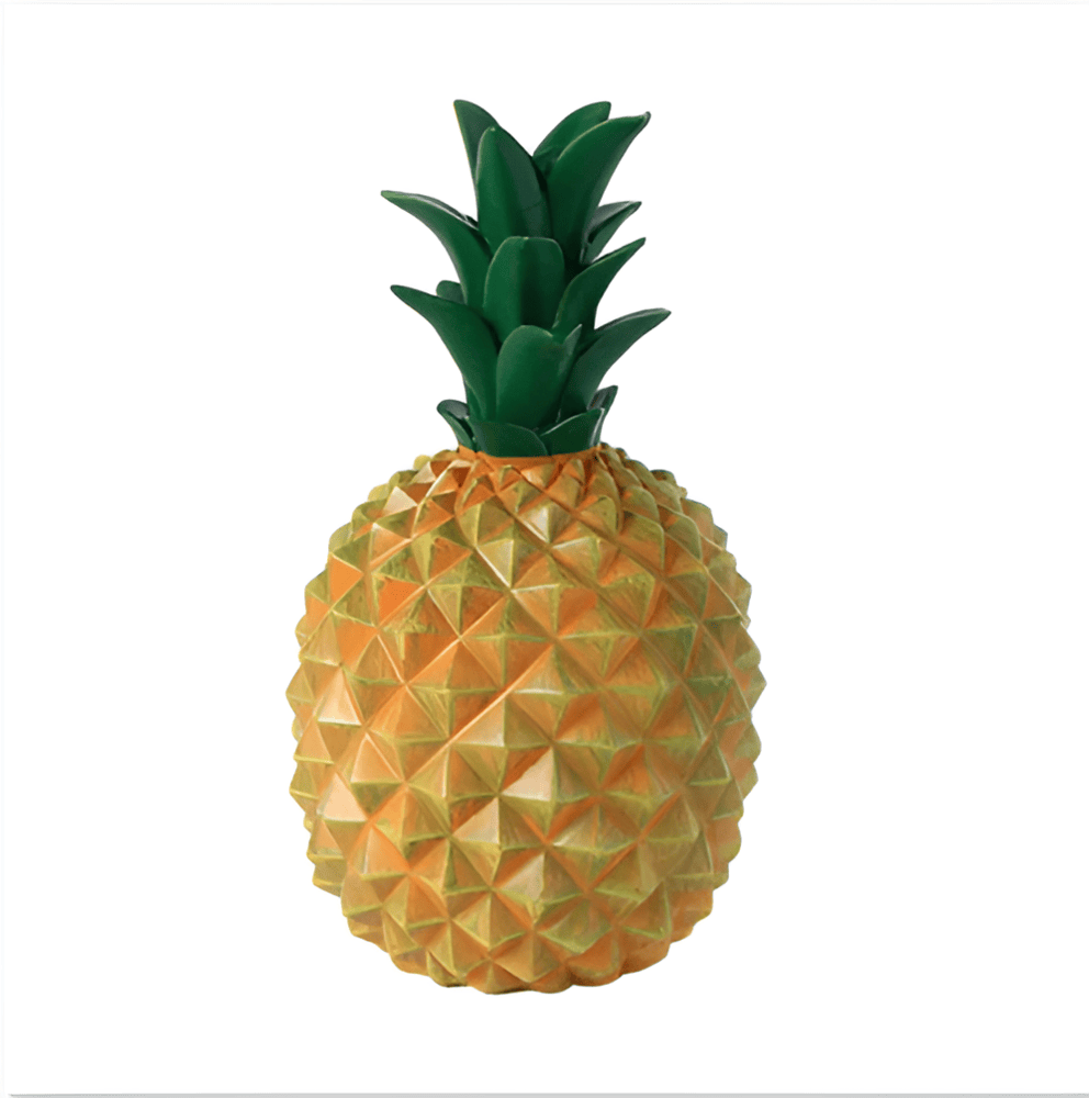 Ananas sparebøsse i resin – dekorativ og elegant opbevaring