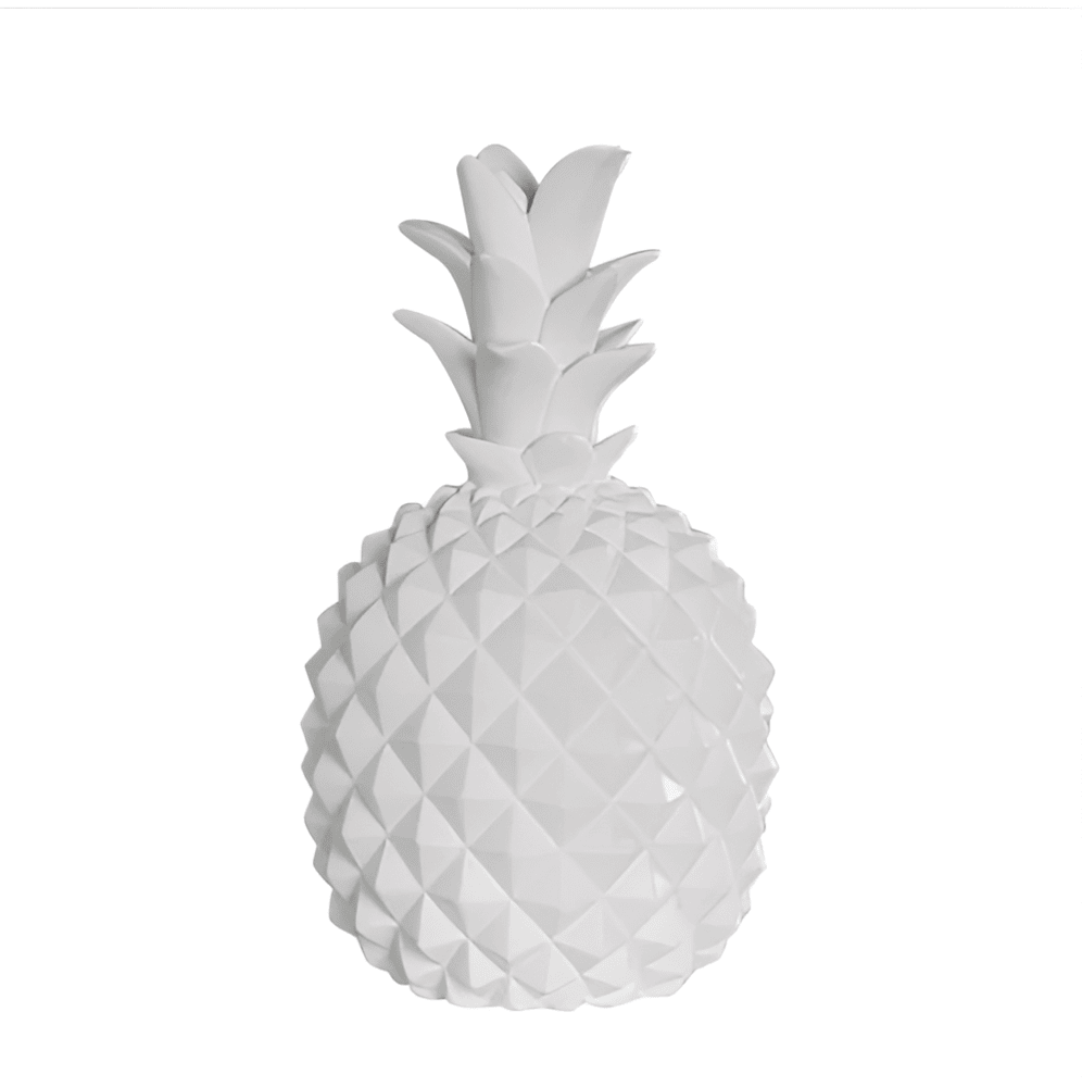Ananas sparebøsse i resin – dekorativ og elegant opbevaring