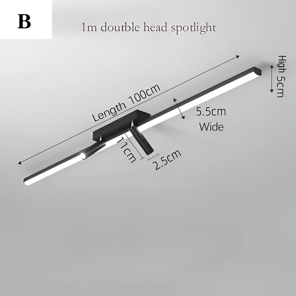 LED skinnespot lampe – justerbare spotlights til moderne belysning