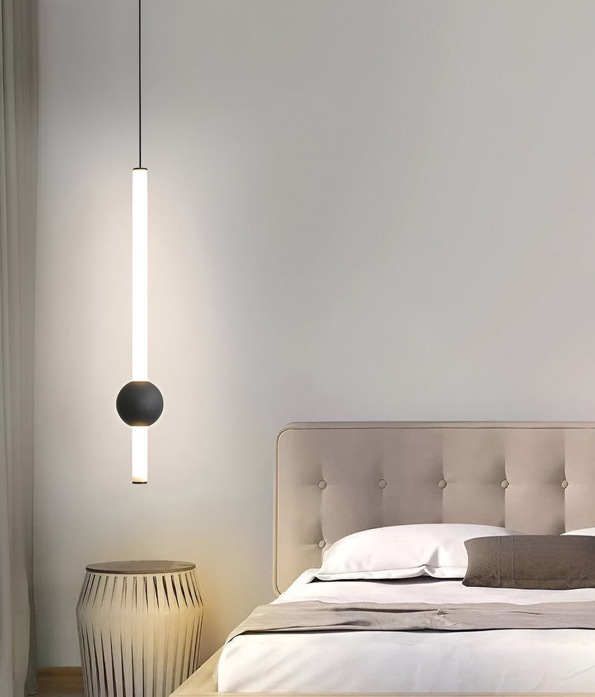 Lineær geometrisk LED-pendellampe