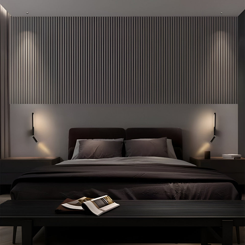Flexora Beam Væglampe – Minimalistisk LED Væglampe i Aluminium med 330° Rotation