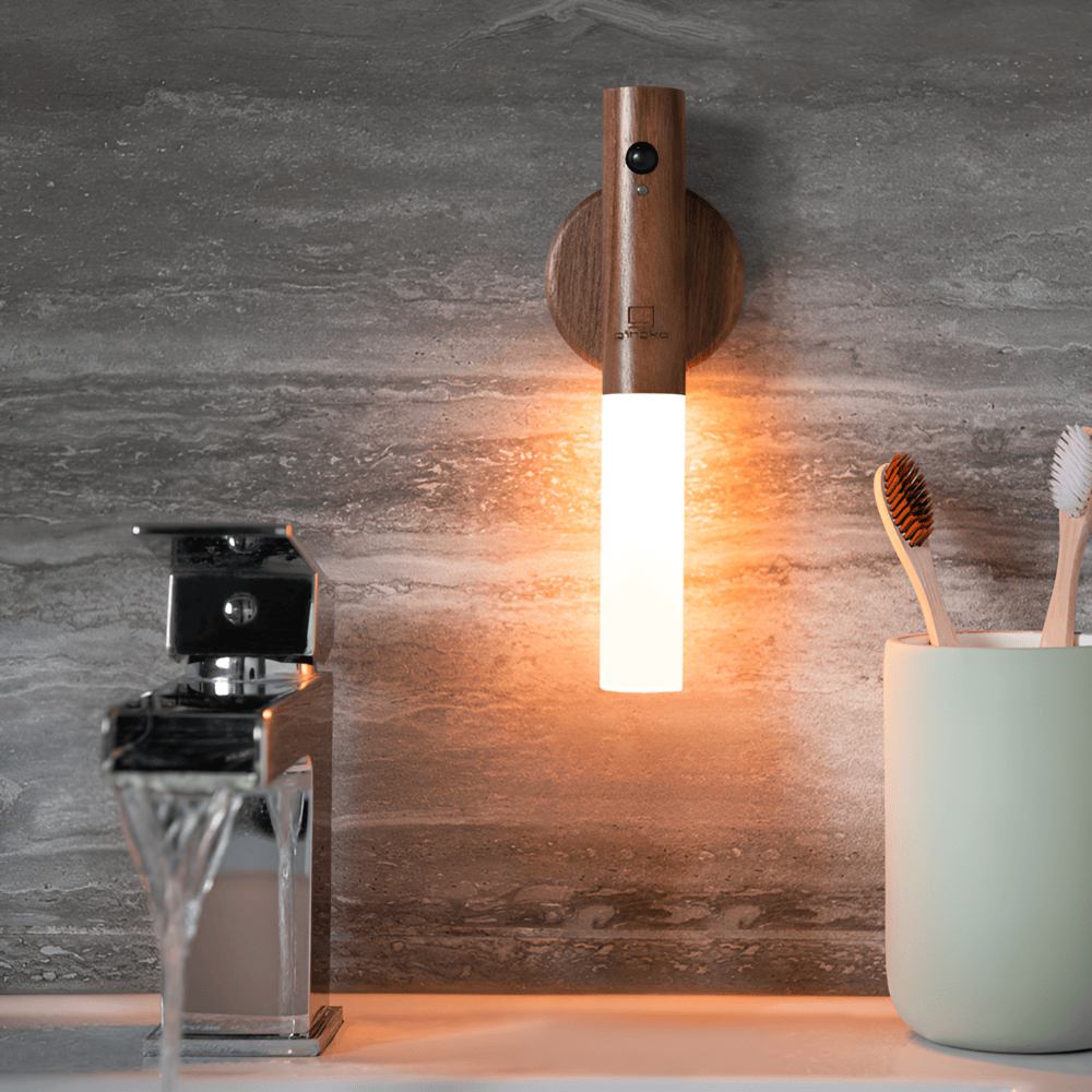 MagnaGlow Væglampe – Trådløs LED Lampe med Magnetisk Bevægelsessensor