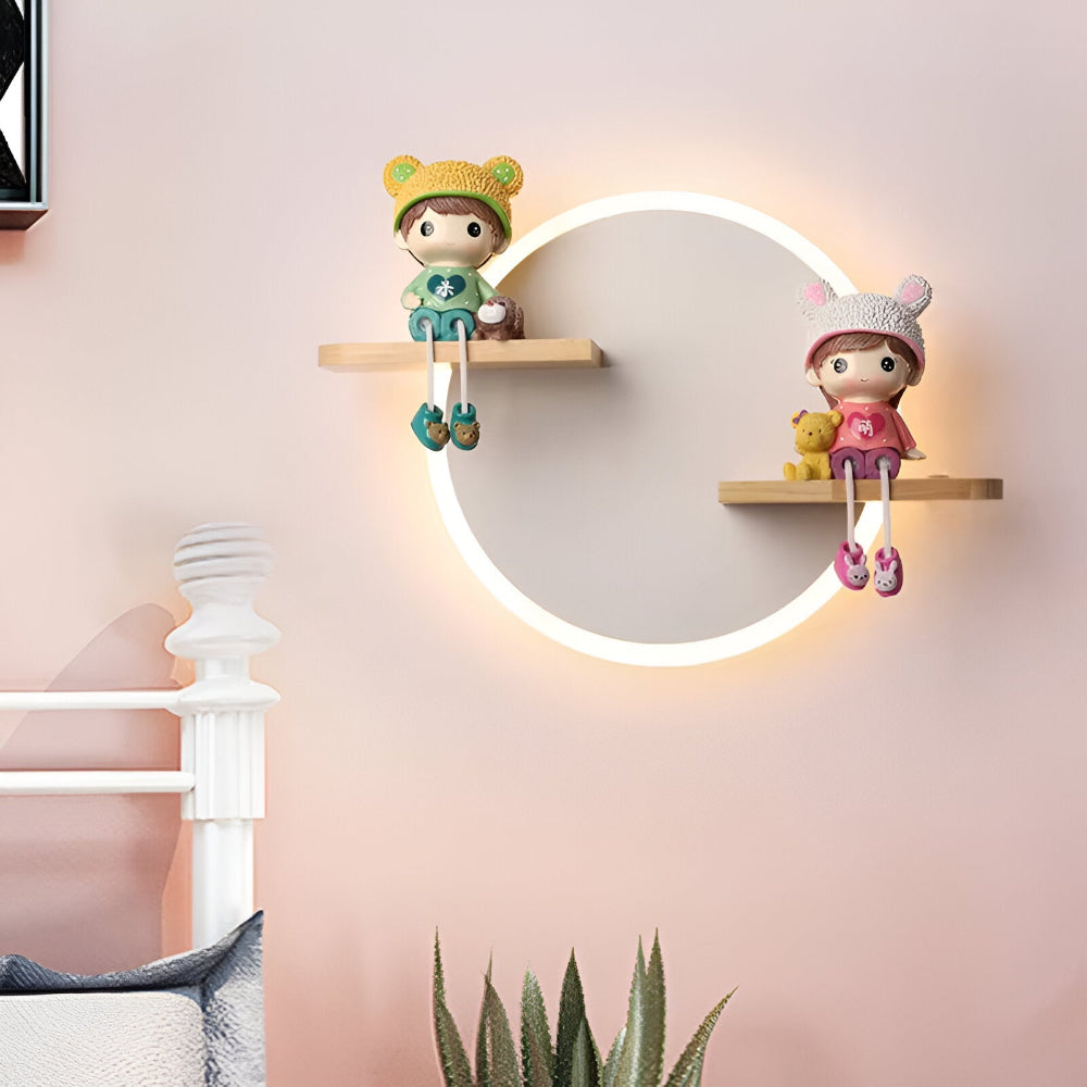 DreamiLume Væglampe – Legende LED Børnelampe i Farverigt Design